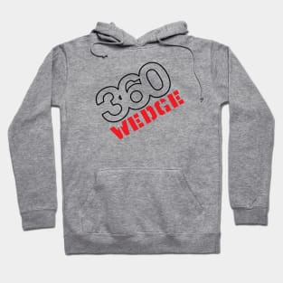 360 Wedge - Badge Design Hoodie